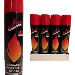 2 cargadores de gas para encendedores y sopletes de cocina, 300 ml