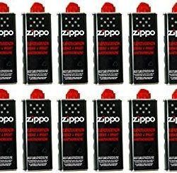 Botes de gasolina para mecheros Zippo (12 unidades, 125 ml)