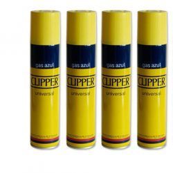 4 botellas Gas Clipper 250 ml. cada una