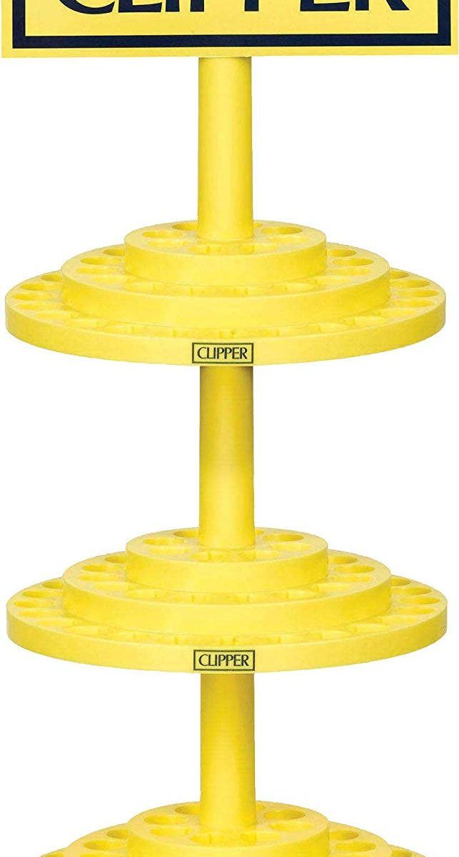 Expositor Clipper giratorio vacio , para 144 mecheros.