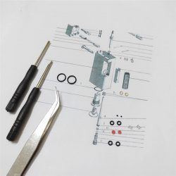 Kit de Reparación de mechero de Oración, Válvula de Gas para mechero Dupont L2 Ligne2 Gatsby